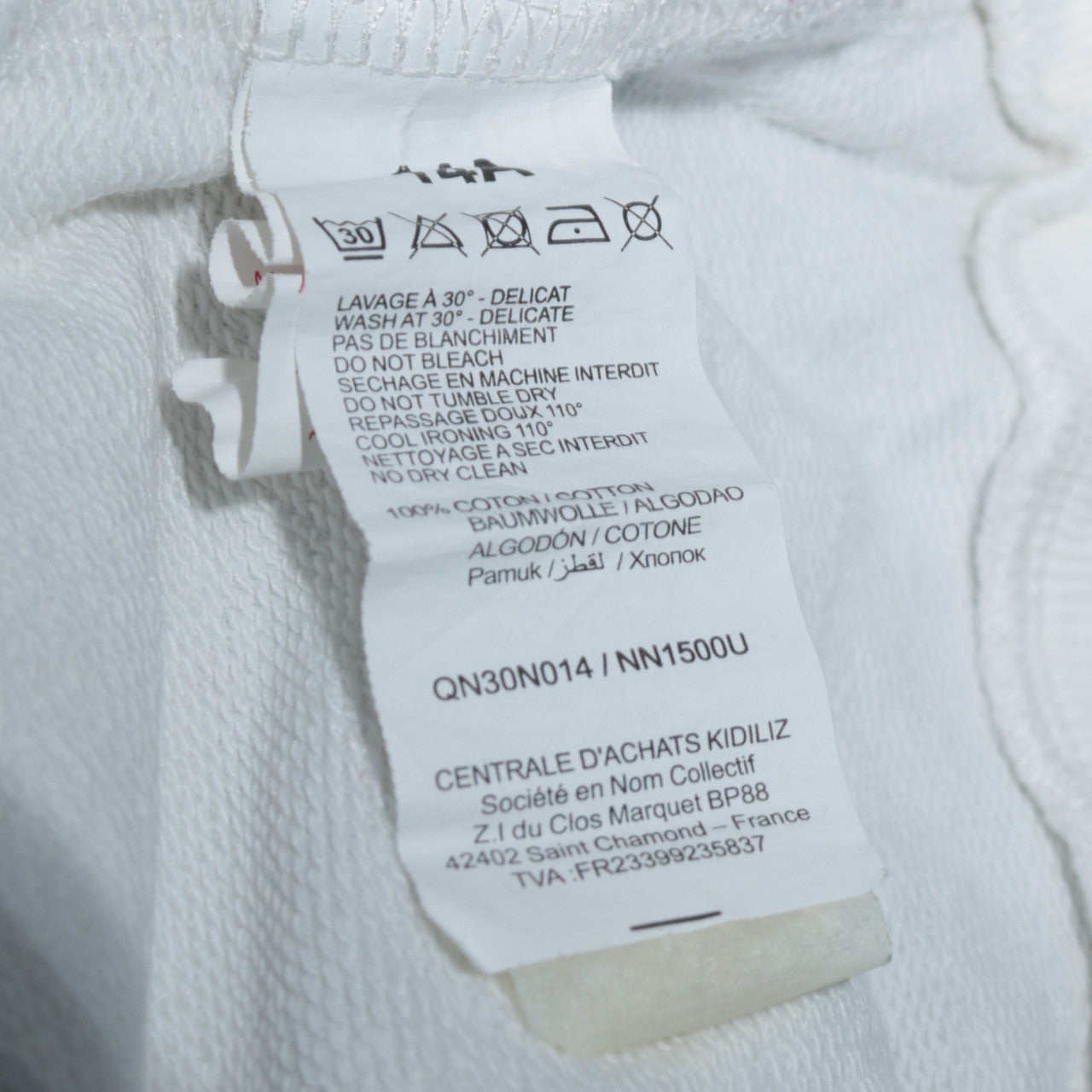 Levi's Boys White Logo Pullover Sweatshirt Size 14 Years Regular Fit