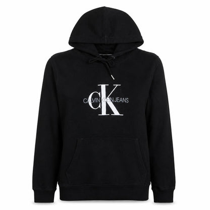 Womens UK Size M Calvin Klein Jeans Black Pullover Hoodie