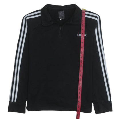 Womens UK Size M adidas Black Pullover Sweatshirt