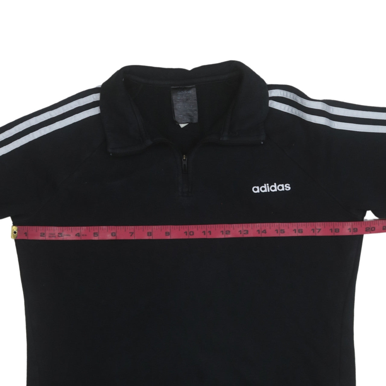 Womens UK Size M adidas Black Pullover Sweatshirt