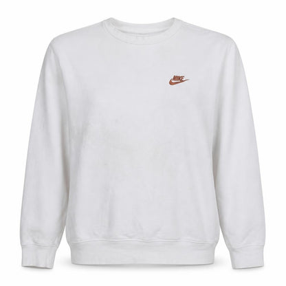 Womens UK Size M Nike White Pullover Sweatshirt