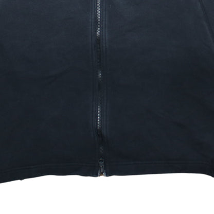 Womens UK Size 16 adidas Black Full Zip Sweatshirt
