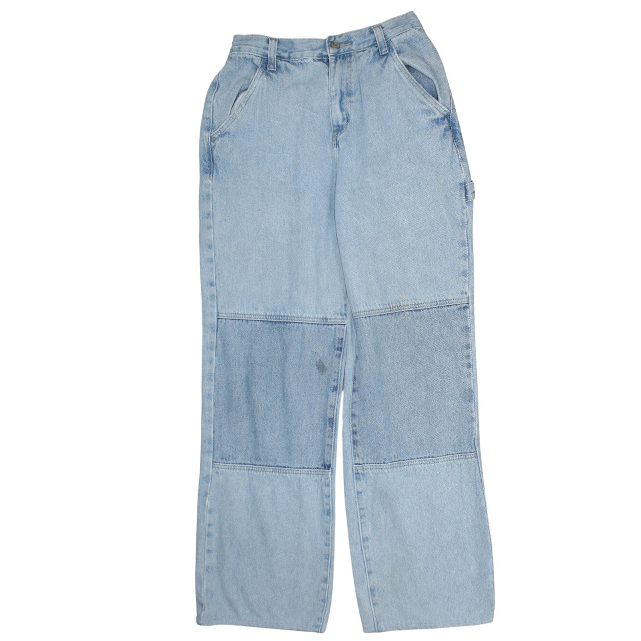 Womens UK Size 8 Simple Society Regular Fit Straight Blue Jeans