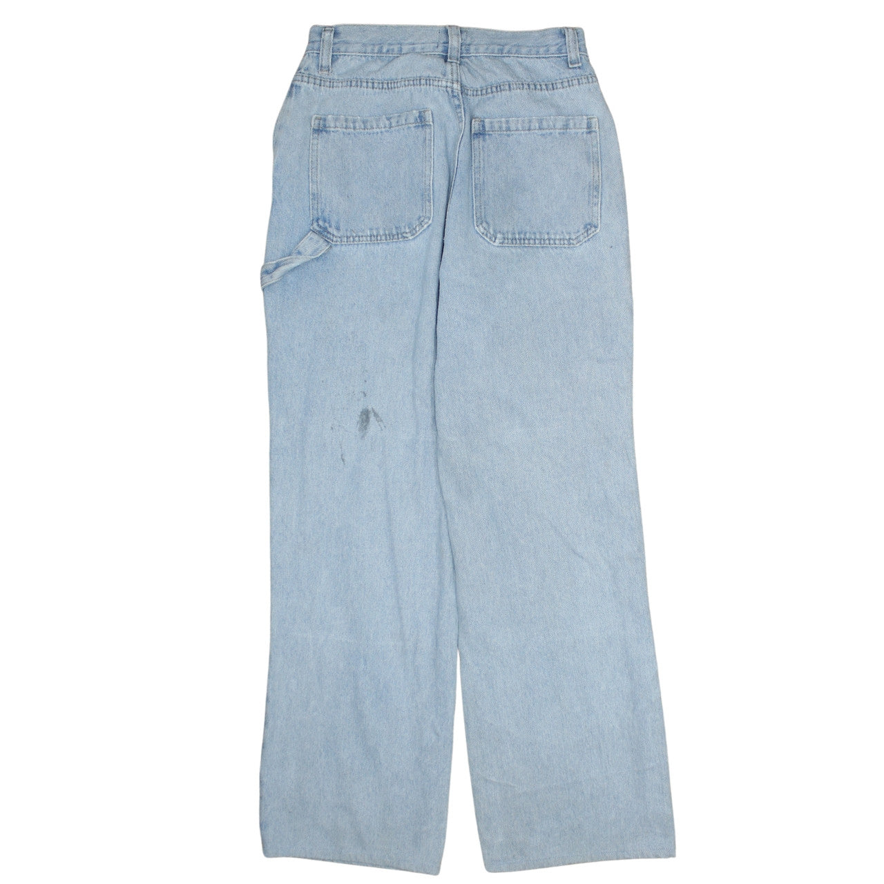 Womens UK Size 8 Simple Society Regular Fit Straight Blue Jeans