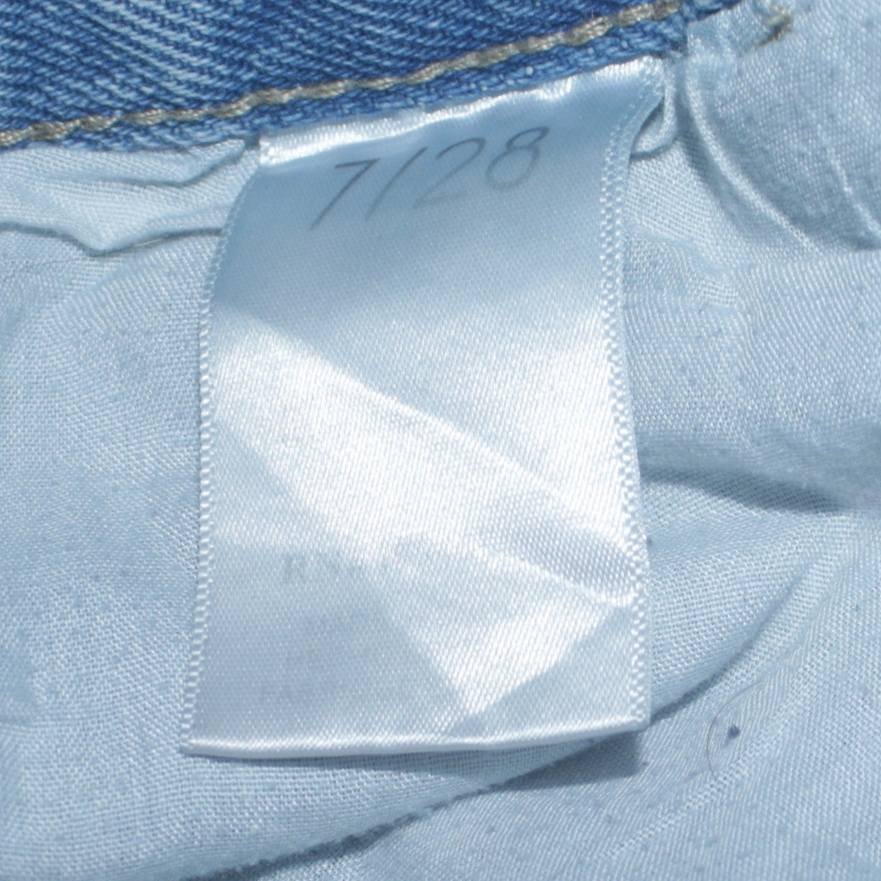 Womens UK Size 8 Simple Society Regular Fit Straight Blue Jeans