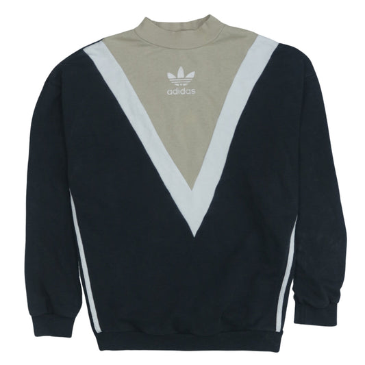 Womens UK Size 10 adidas Beige Pullover Sweatshirt