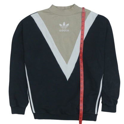 Womens UK Size 10 adidas Beige Pullover Sweatshirt