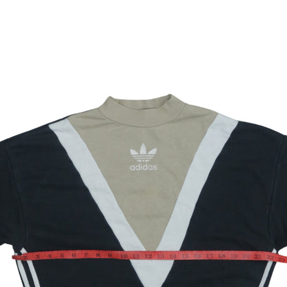 Womens UK Size 10 adidas Beige Pullover Sweatshirt