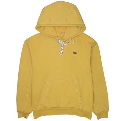 Mens UK Size S Levi's Yellow Pullover Hoodie