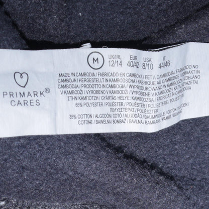 Womens UK Size M Primark Black Pullover Hoodie
