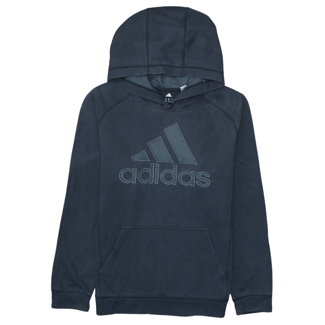 Mens UK Size S adidas Black Pullover Hoodie