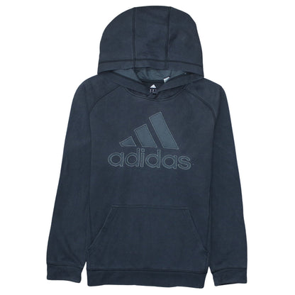 Mens UK Size S adidas Black Pullover Hoodie