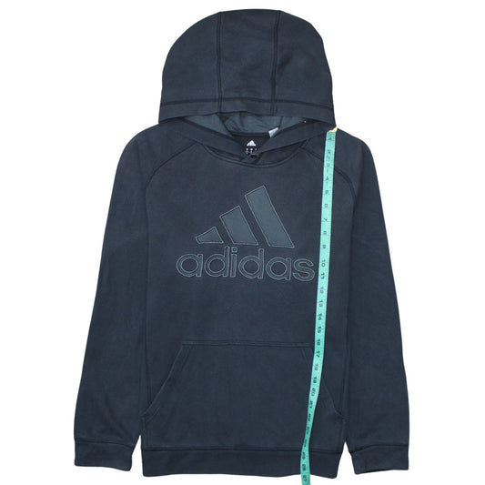 Mens UK Size S adidas Black Pullover Hoodie