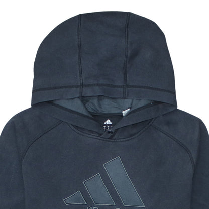 Mens UK Size S adidas Black Pullover Hoodie