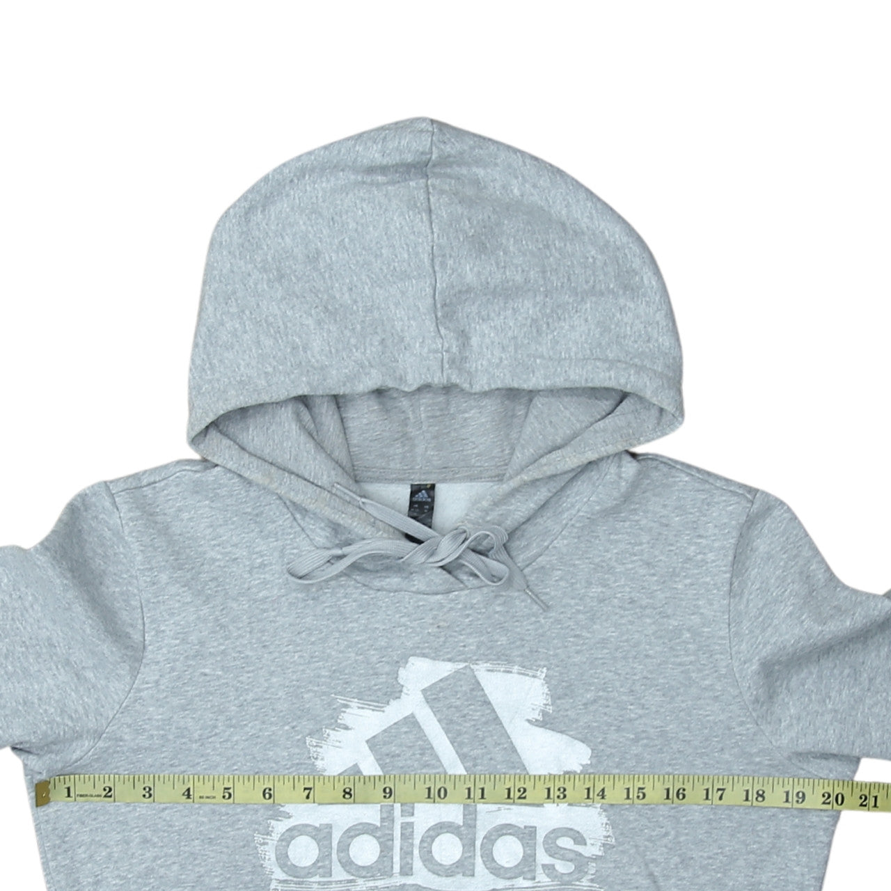 Womens UK Size 12-14 adidas Grey Pullover Hoodie