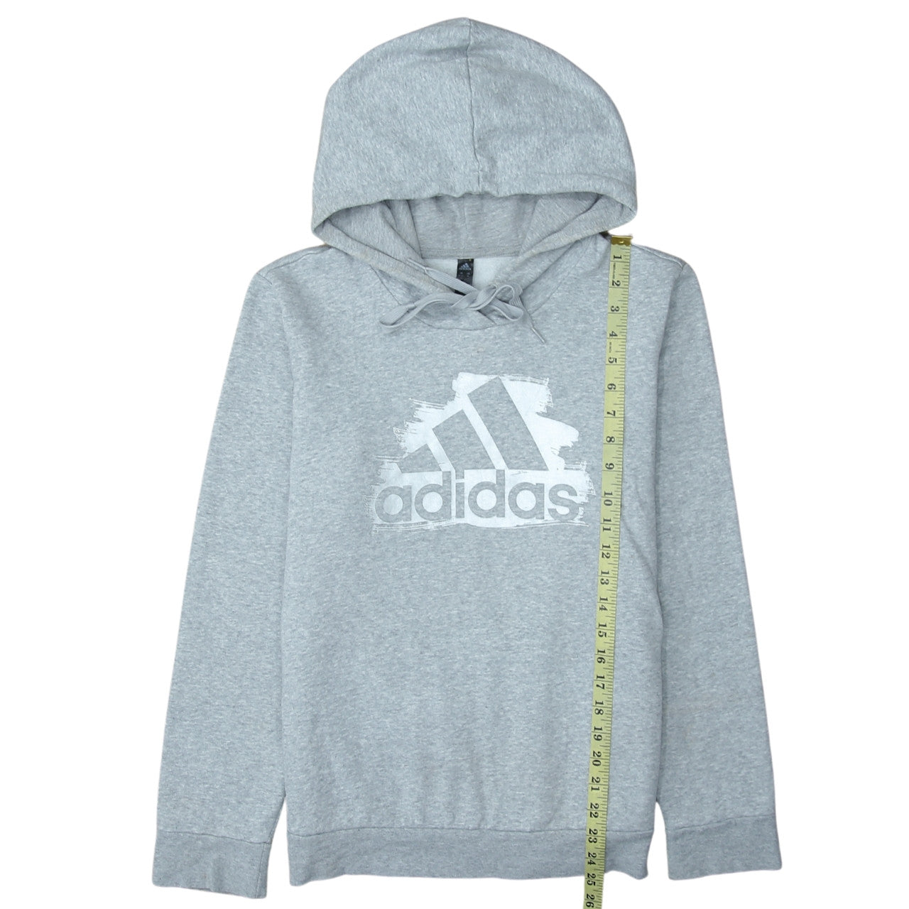 Womens UK Size 12-14 adidas Grey Pullover Hoodie