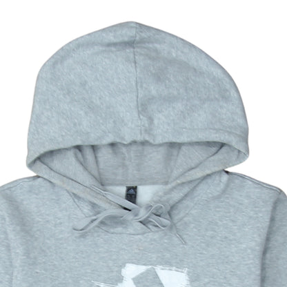 Womens UK Size 12-14 adidas Grey Pullover Hoodie