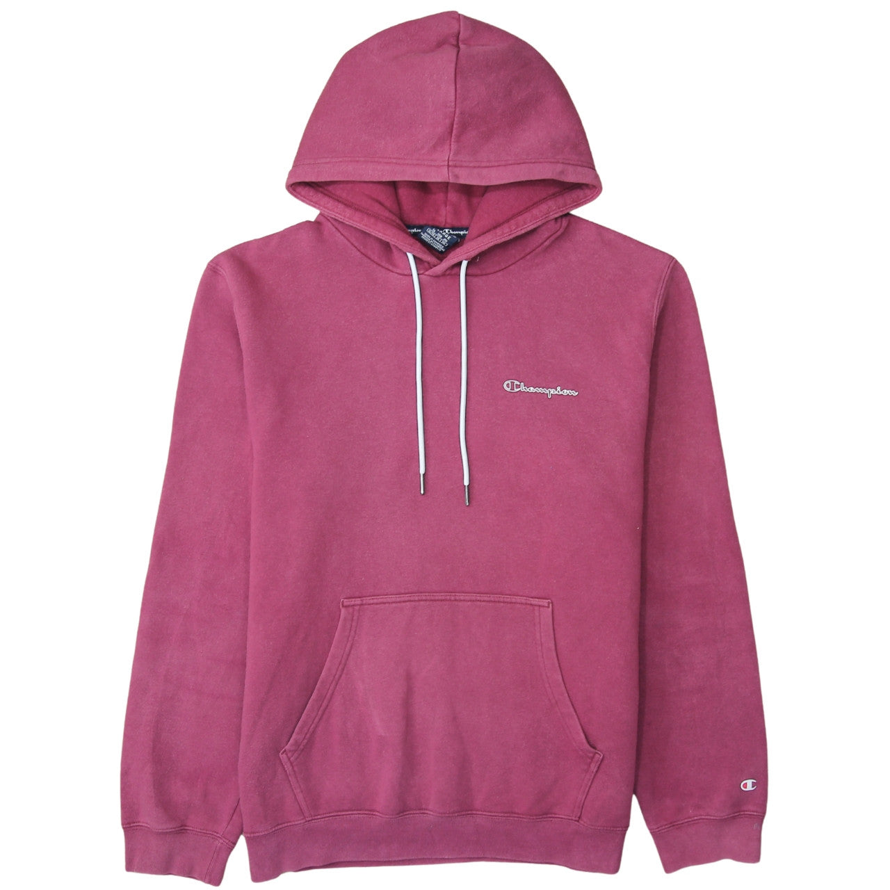 Mens UK Size XL Champion Pink Pullover Hoodie