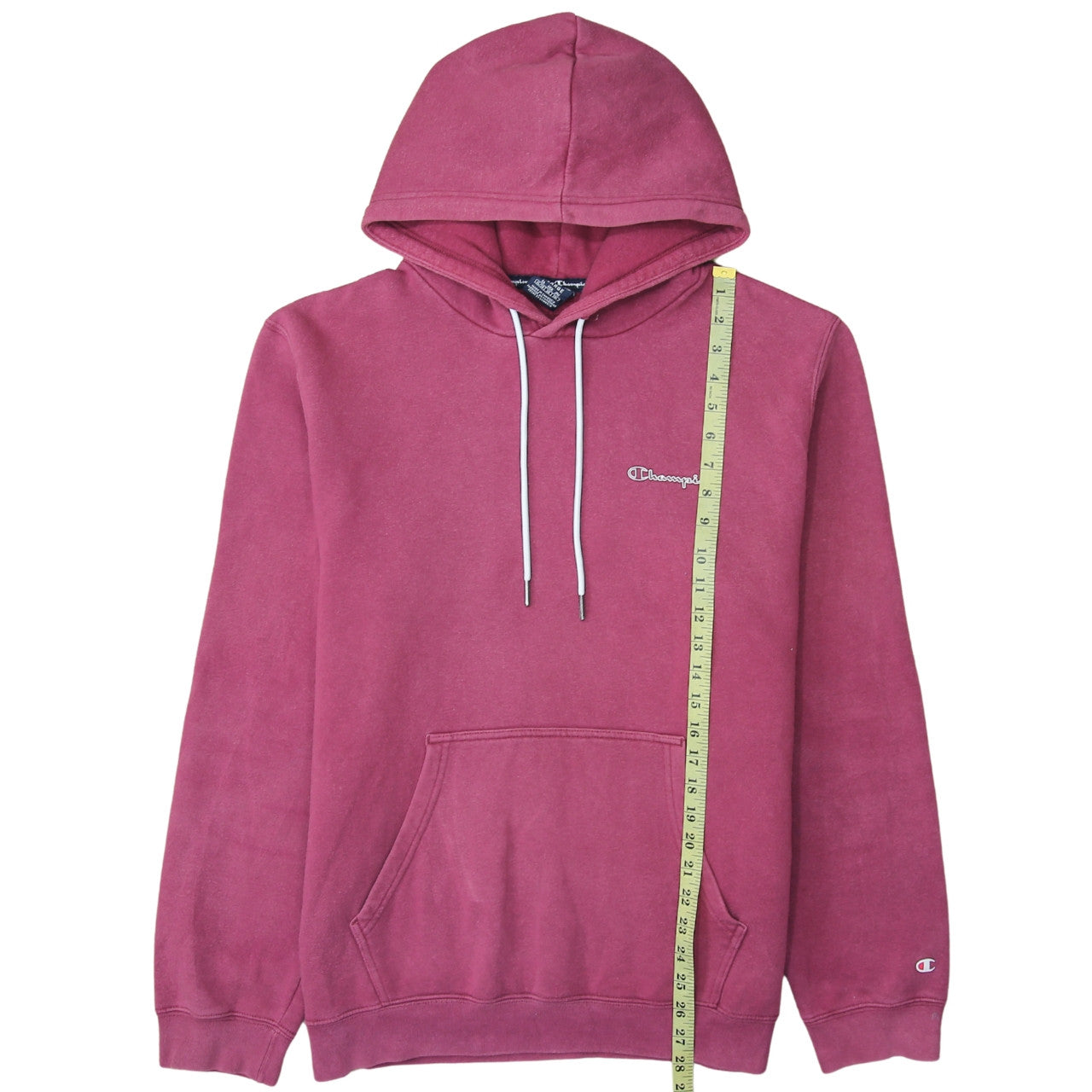 Mens UK Size XL Champion Pink Pullover Hoodie