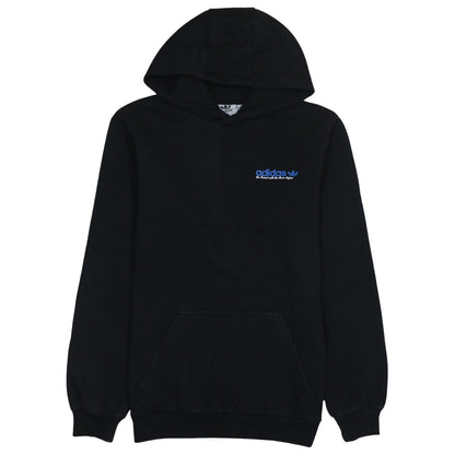 Mens UK Size S adidas Black Pullover Hoodie
