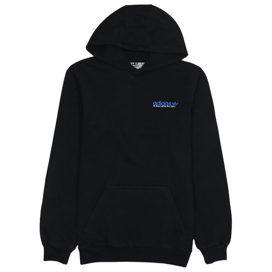 Mens UK Size S adidas Black Pullover Hoodie