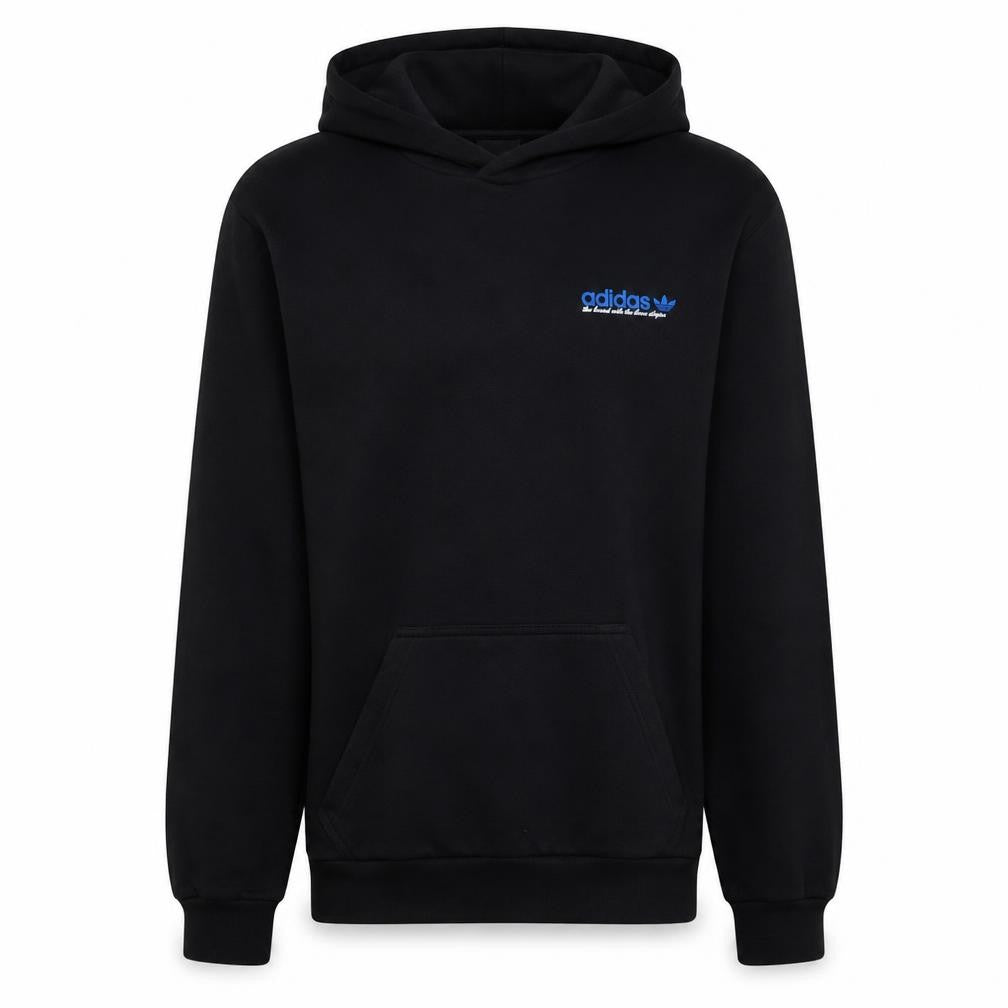 Mens UK Size S adidas Black Pullover Hoodie