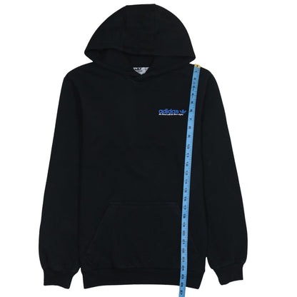 Mens UK Size S adidas Black Pullover Hoodie