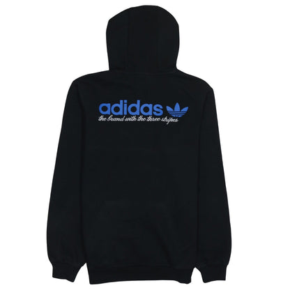 Mens UK Size S adidas Black Pullover Hoodie