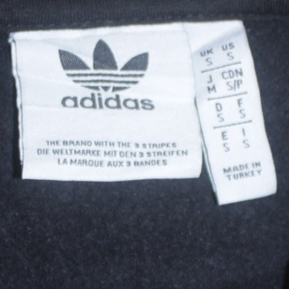 Mens UK Size S adidas Black Pullover Hoodie