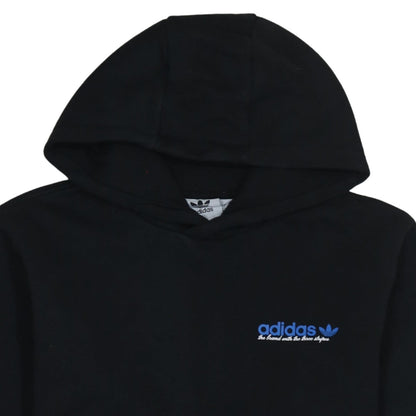Mens UK Size S adidas Black Pullover Hoodie