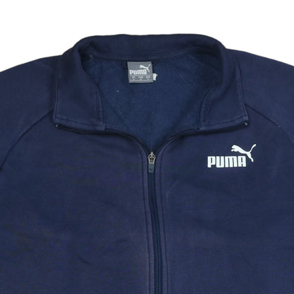 Mens UK Size L PUMA Blue Full Zip Sweatshirt