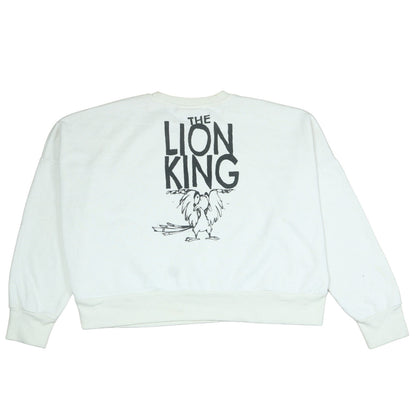 Womens UK Size M Disney White Pullover Sweatshirt