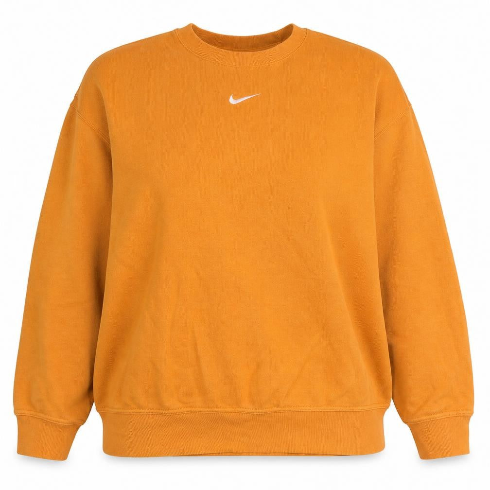 Womens UK Size XS Nike Orange Pullover Sweatshirt