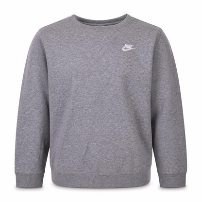 Nike Boys Grey XL Crew Neck Pullover Sweatshirt Fleece Lined
