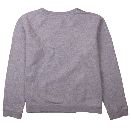 Nike Boys Grey XL Crew Neck Pullover Sweatshirt Fleece Lined