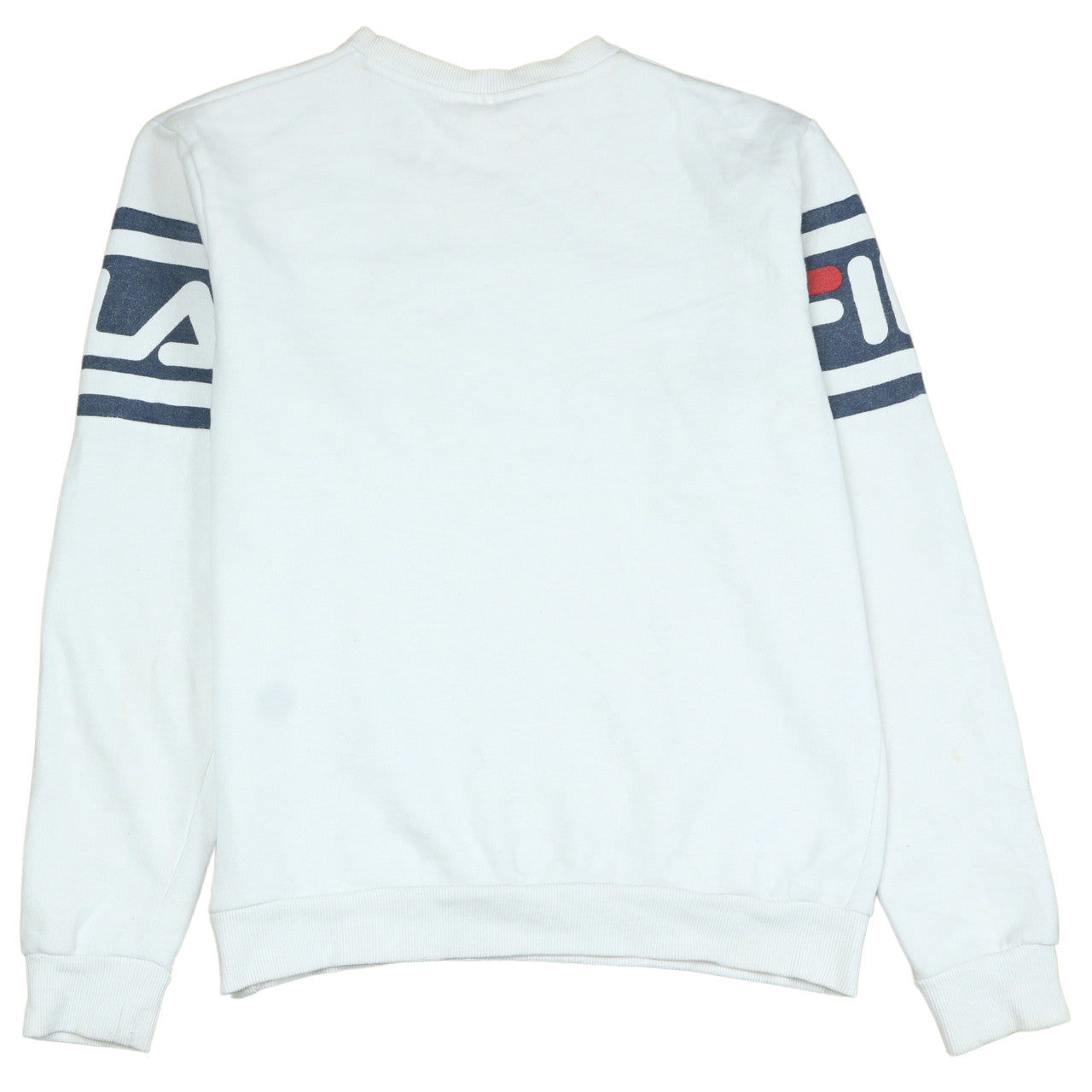 Mens UK Size S FILA White Pullover Sweatshirt