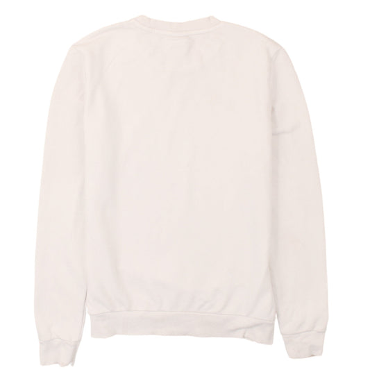 Mens UK Size S PUMA White Pullover Sweatshirt