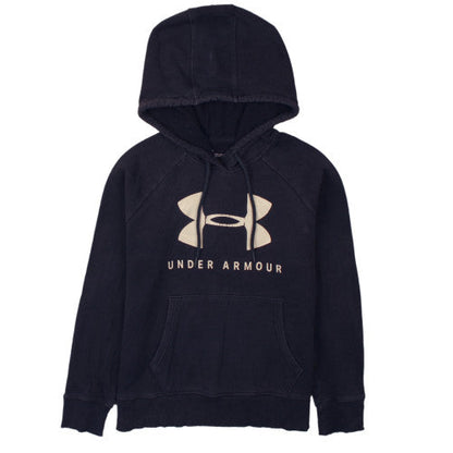 Mens UK Size S Under armour Black Pullover Hoodie