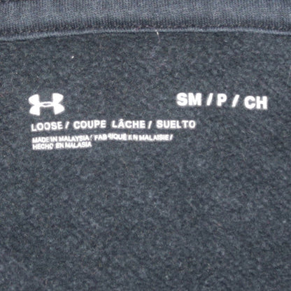 Mens UK Size S Under armour Black Pullover Hoodie