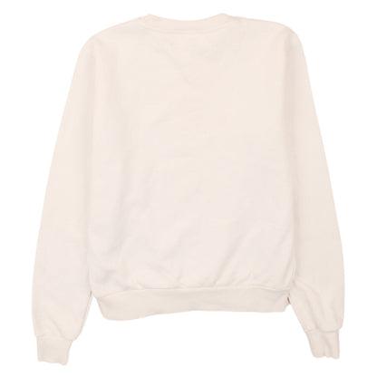 Womens UK Size 2XS FILA Ivory Pullover Sweatshirt