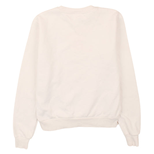 Womens UK Size 2XS FILA Ivory Pullover Sweatshirt