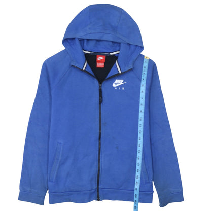 Boys UK Size 13-15 Years Nike Blue Full Zip Hoodie