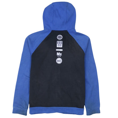 Boys UK Size 13-15 Years Nike Blue Full Zip Hoodie