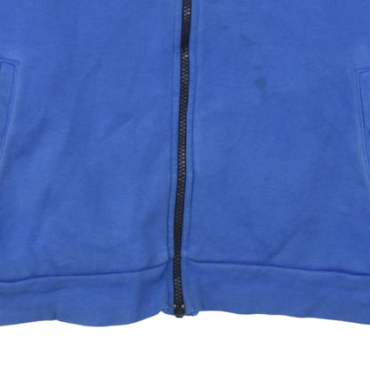 Boys UK Size 13-15 Years Nike Blue Full Zip Hoodie