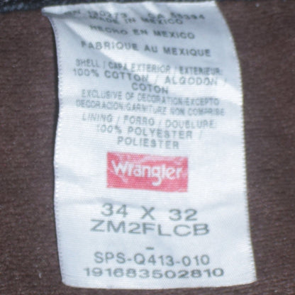 Mens UK Size 34 Wrangler Regular Fit Chino Shorts