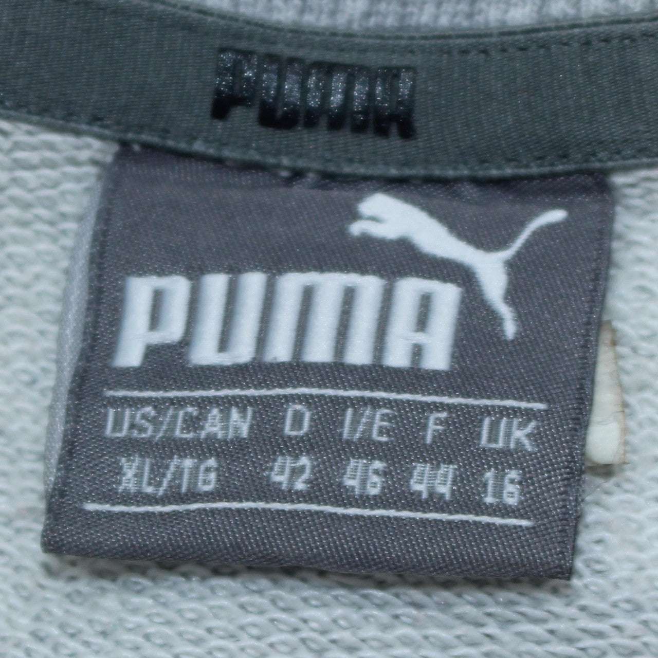 Womens UK Size 16 PUMA Grey Pullover Sweatshirt