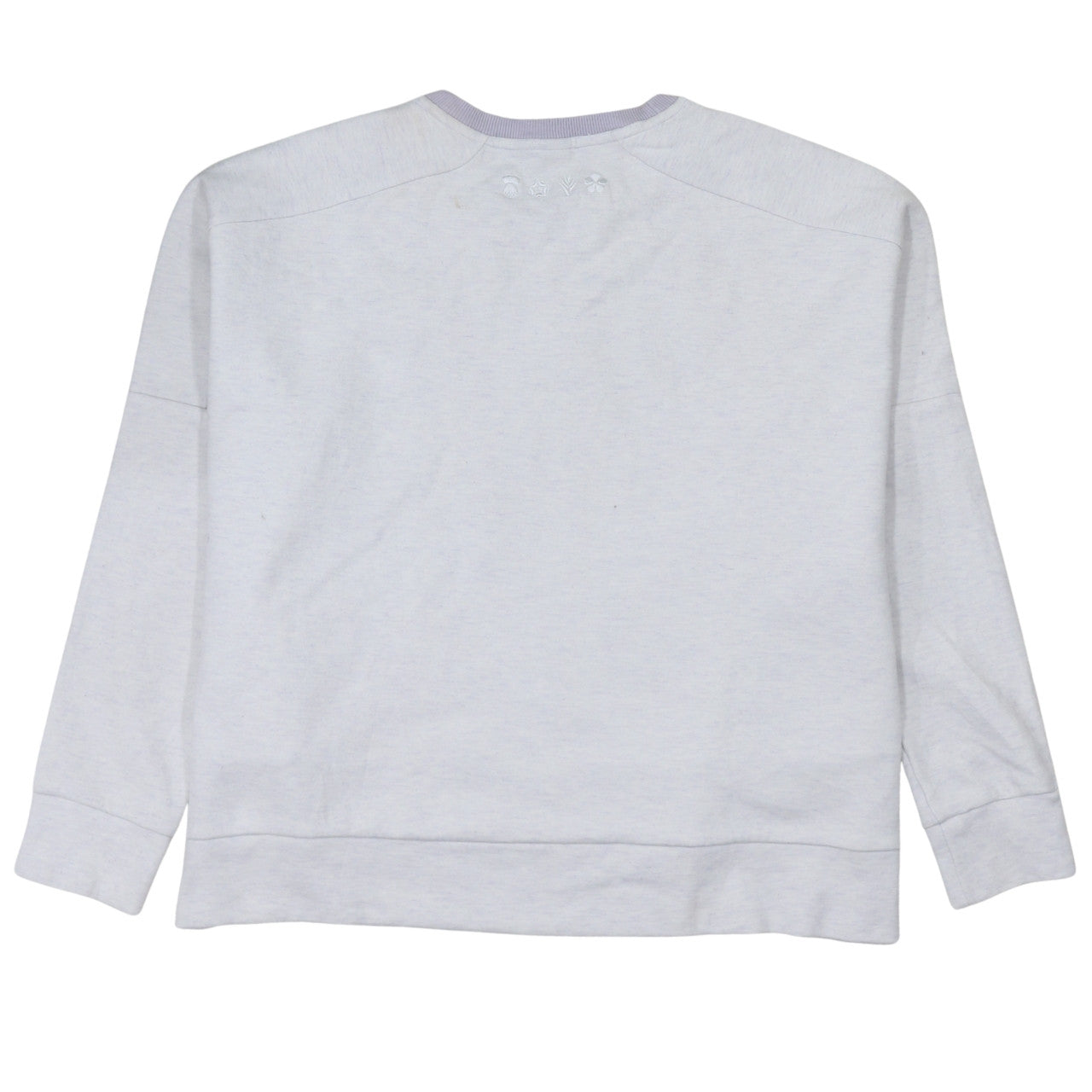 Womens UK Size 14 adidas Beige Pullover Sweatshirt