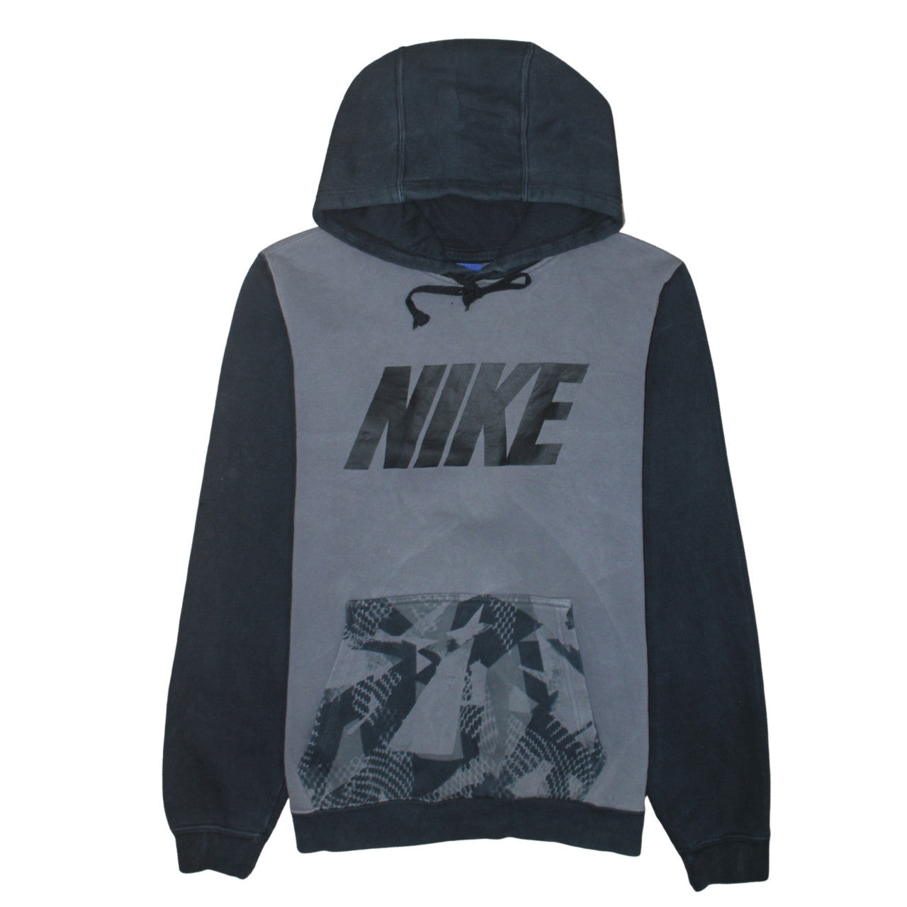 Mens UK Size S Nike Grey Pullover Hoodie