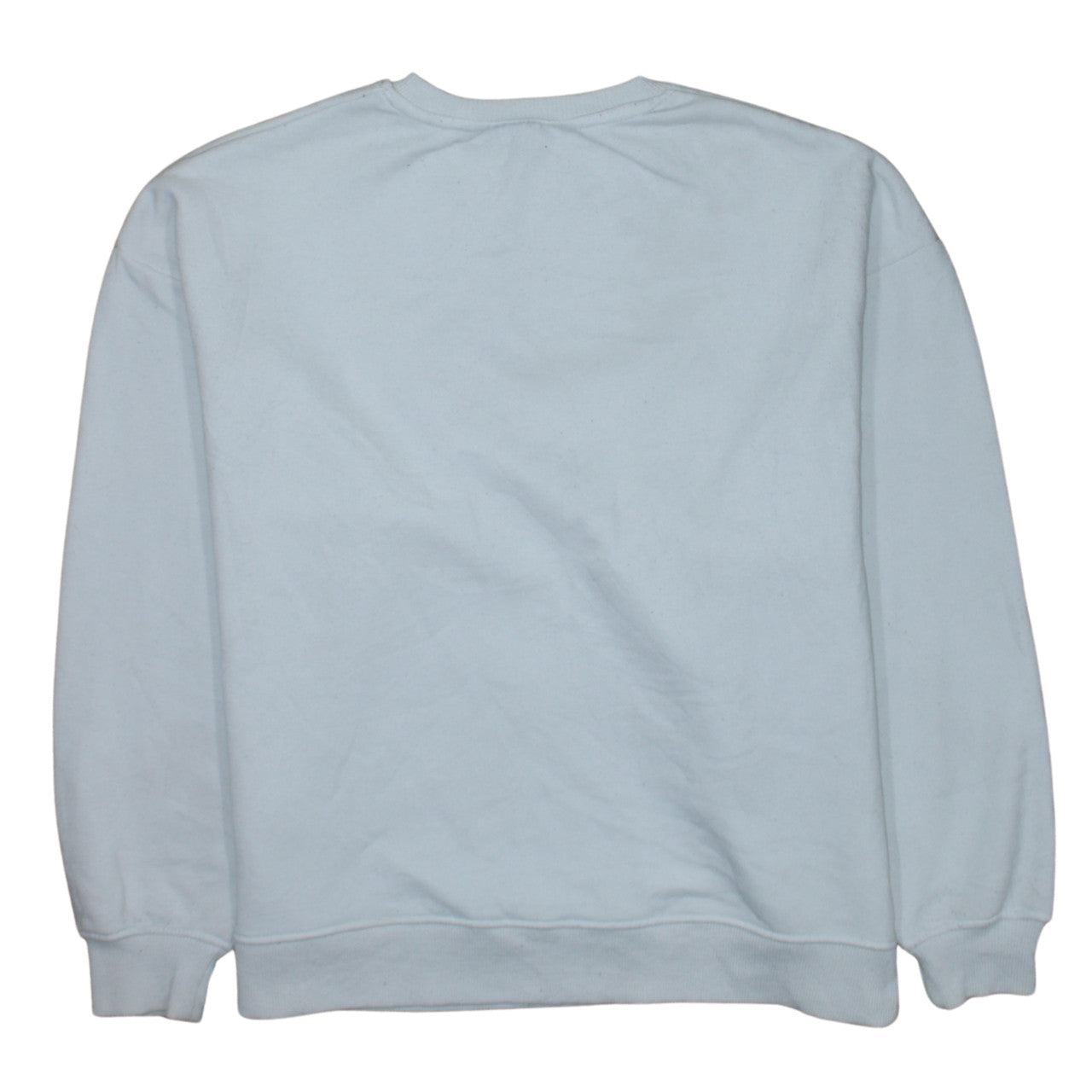 Womens UK Size M Primark White Pullover Sweatshirt