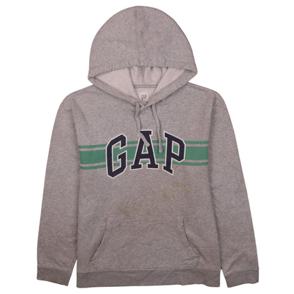 Mens UK Size L Gap Grey Pullover Hoodie